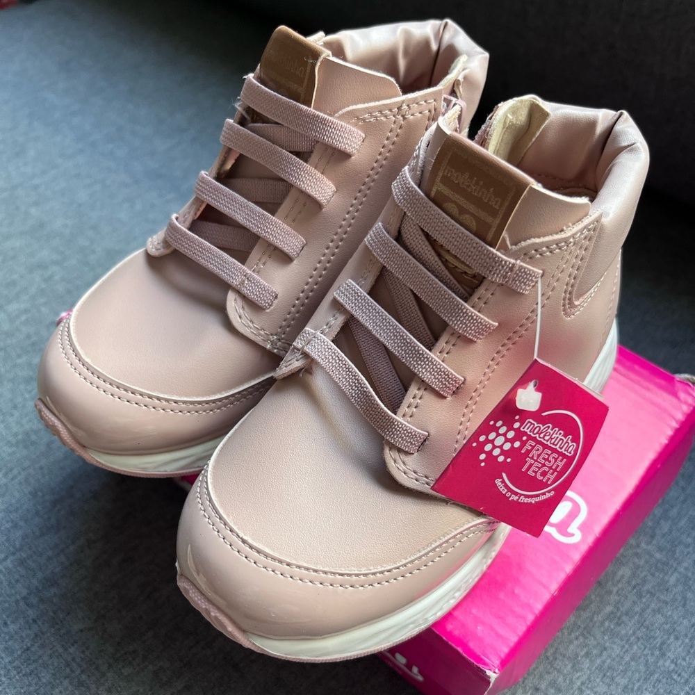 Molekinha, Pink Kids Shoes, Size 10 US (Brand New) 👟💗